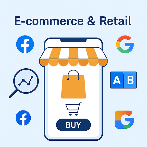 Image représentant l'e-commerce et le retail